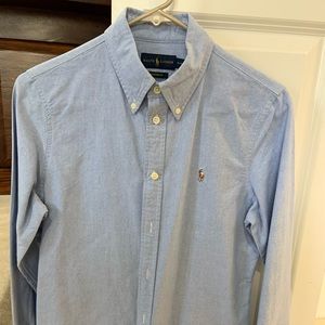 Ralph Lauren Long Sleeved Oxford Button Down